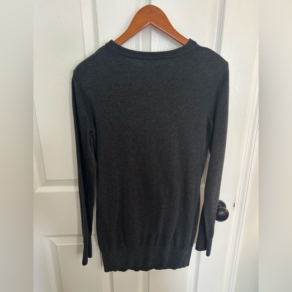 Seraphine Maternity Charcoal Cotton Lift Up Maternity & Nursing Sweater XS - Picture 10 of 10